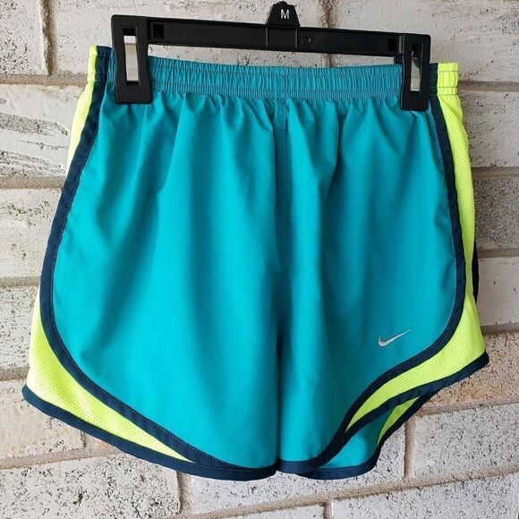 Nike Women's Dri-Fit Tempo 3" Running Shorts Teal Small NWOT - Picture 4 of 5